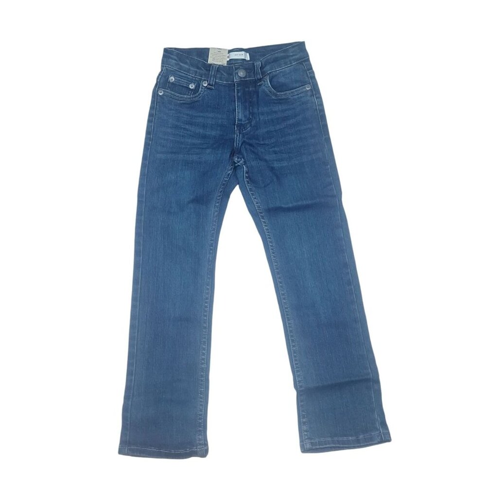 Levis 511 Slim Fit Jeans For Kids Adjustable Waistband Stretch Denim Size 7 Reg